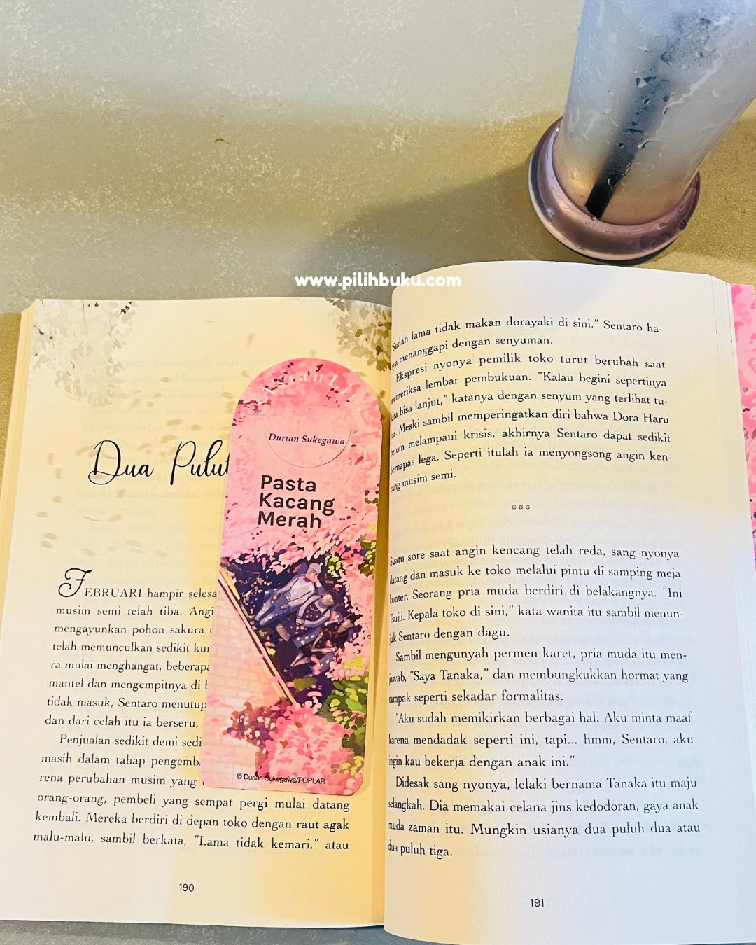 review novel pasta kacang merah