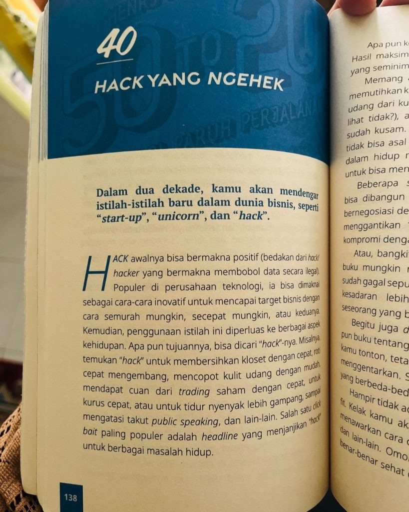 pesan dari paruh perjalanan