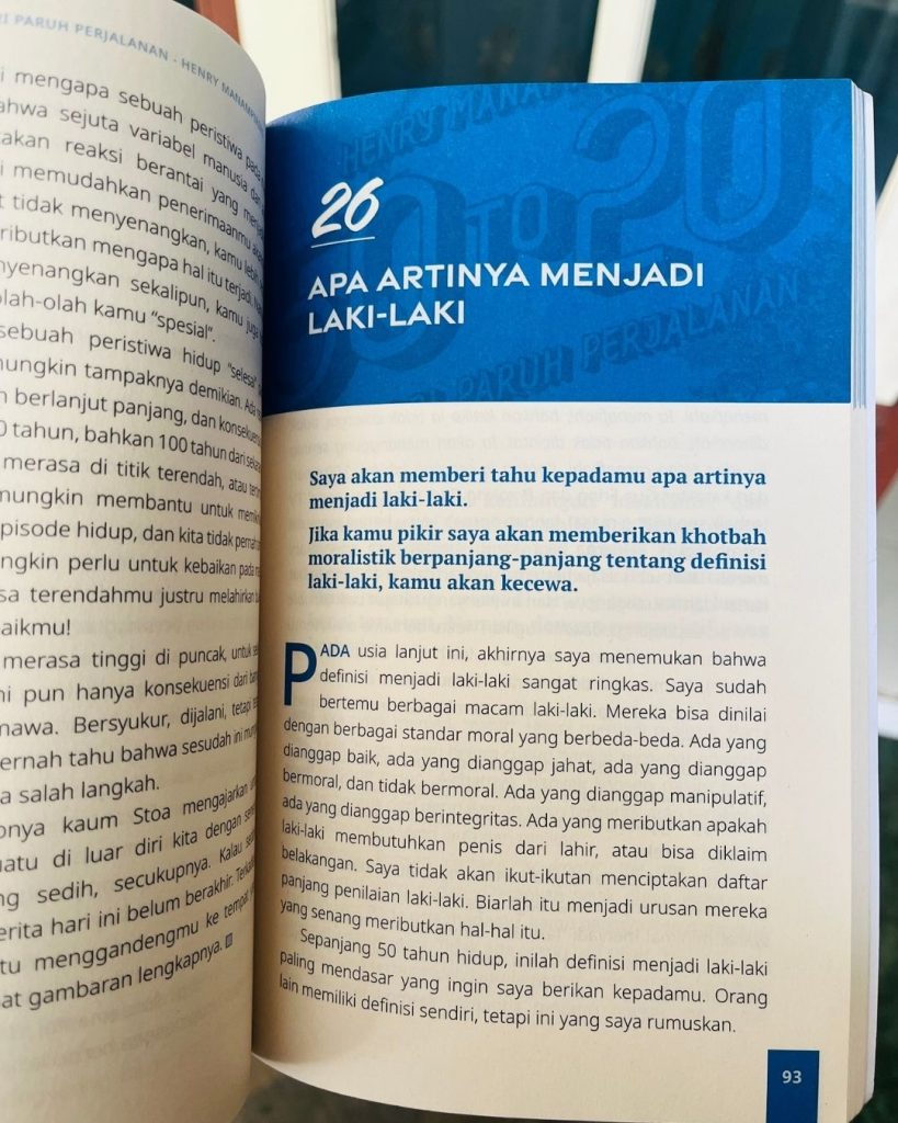 Pesan dari Paruh Perjalanan